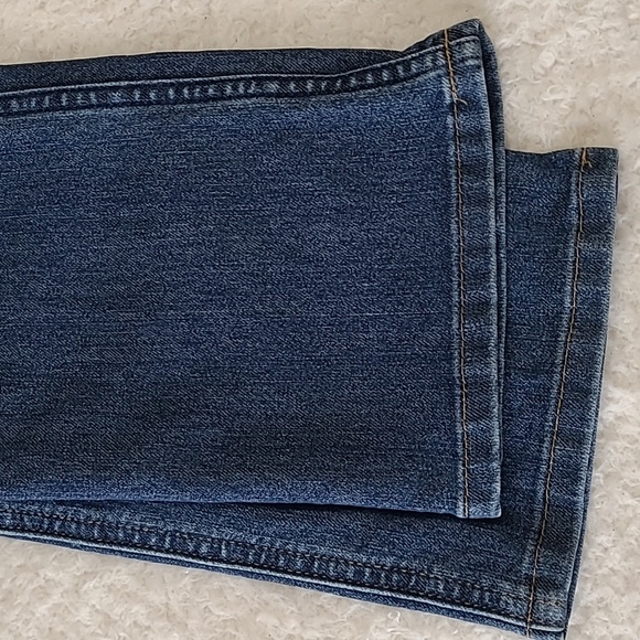 Carhartt Relaxed Fit Women's Jeans Sz 8 Inseam 30" Stretch Classic Blue 5 Pocket - Picture 4 of 7
